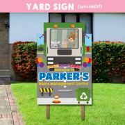 Garbage Truck Party Yard Sign