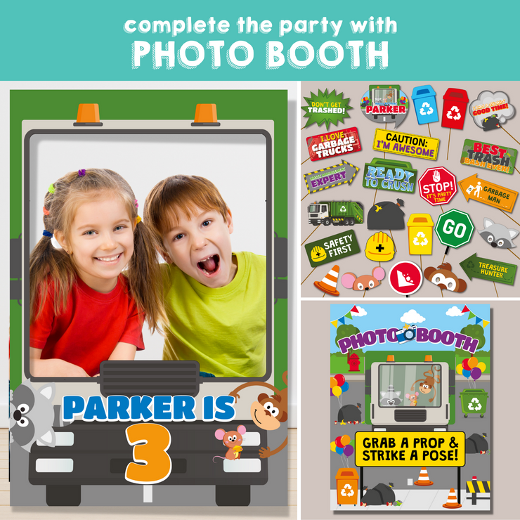 Garbage Truck Photo Booth