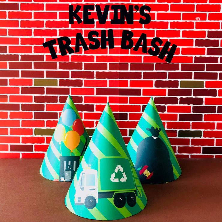 Garbage Truck Party Hats