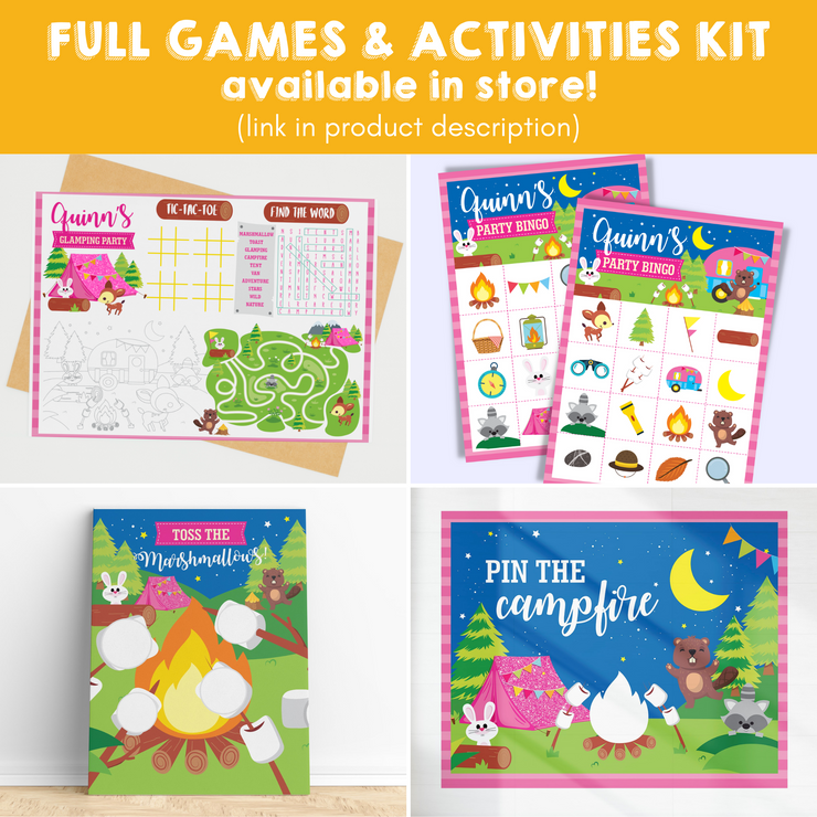 Glamping Full Games Activities
