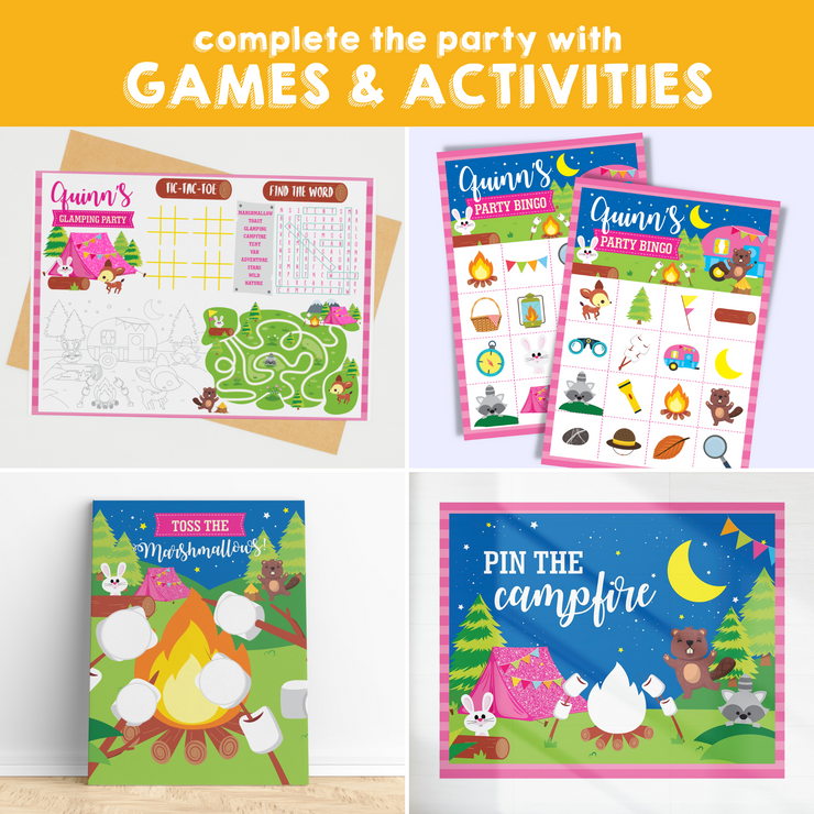 Glamping Games and Activities