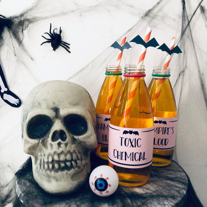 Halloween Drinks Labels