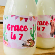 Horse Cowgirl Bottle Wrappers