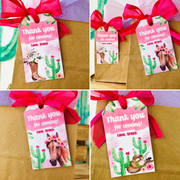 Horse Party Favors Gift Tags