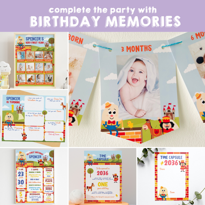 Humpty Dumpty Birthday Memories