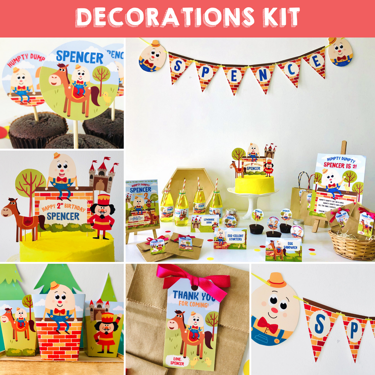 Humpty Dumpty Decorations Kit