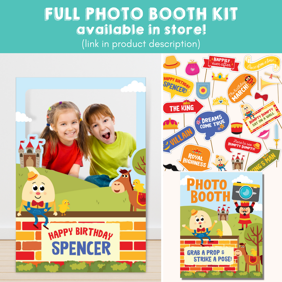 Humpty Dumpty Full Photo Booth Kit