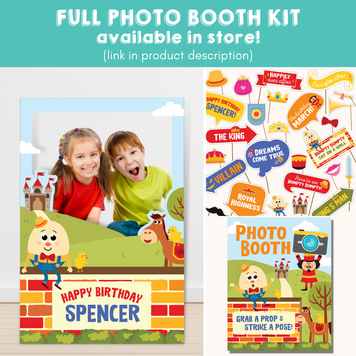 Humpty Dumpty Full Photo Booth Kit