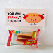 Valentines Pun Frank Hotdog Bun