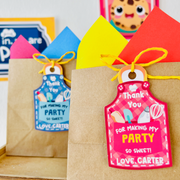 Baking Party Gift Tags