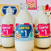 Baking Party Bottle Wrappers