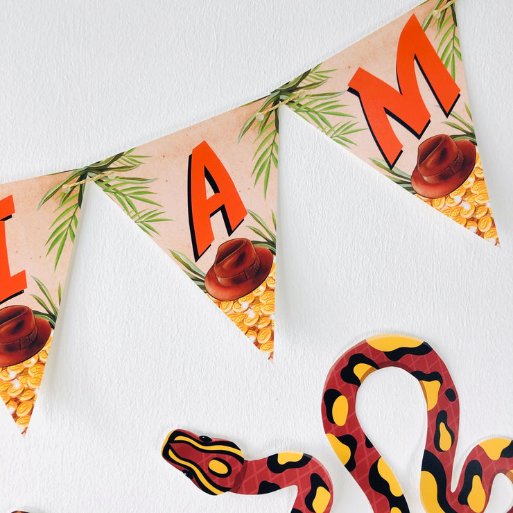 Indiana Jones Birthday Banner Printable | Pigsy Party – PigsyParty Indiana Jones Birthday Banner Printable | Pigsy Party – PigsyParty
