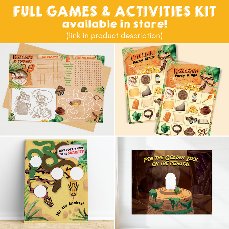 Indiana Jones Full Games and Activities Kit