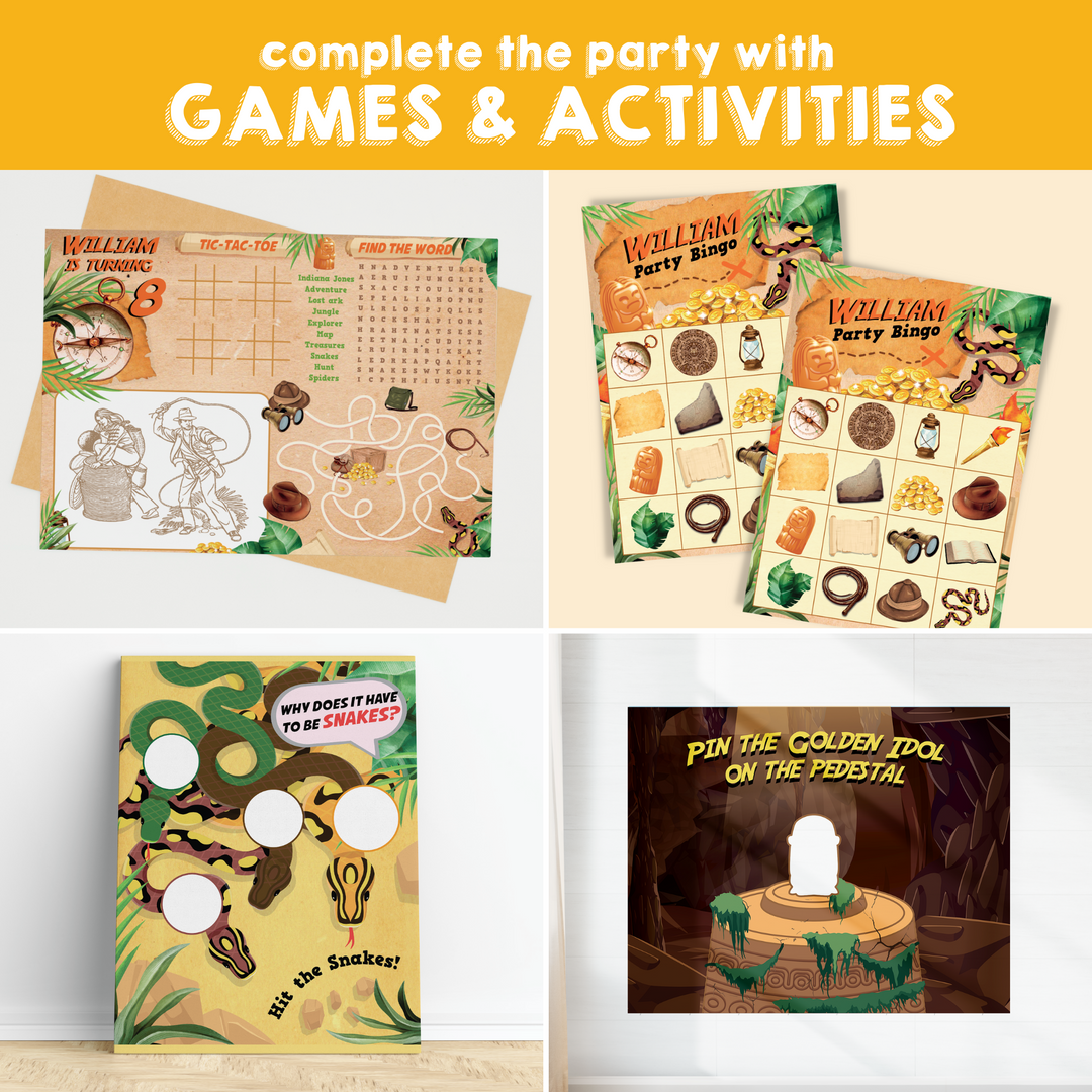 Indiana Jones Games and Activities