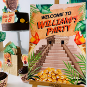 Indiana Jones Party Welcome Sign