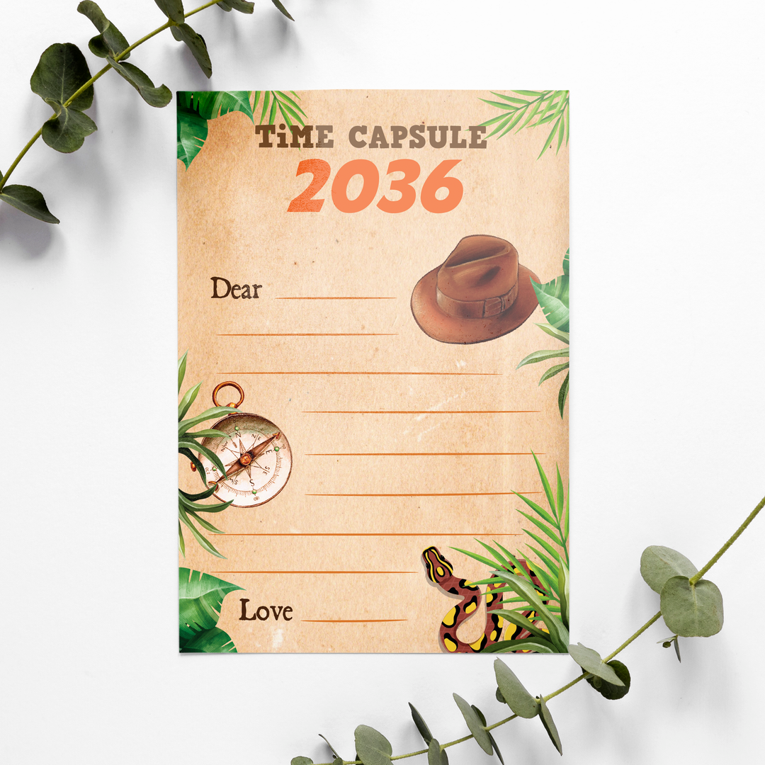 Indiana Jones Time Capsule Note