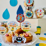 Itsy Bitsy Spider Party Cupcake Toppers