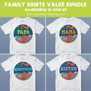 Kraken Full Family Shirts Value Bundle