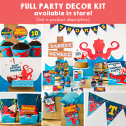 Kraken Full Party Decor Kit