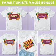 Luau Family Shirt Bundle
