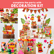 Luau Party Decoration Kit