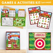 Lumberjack Games and Activities Kit