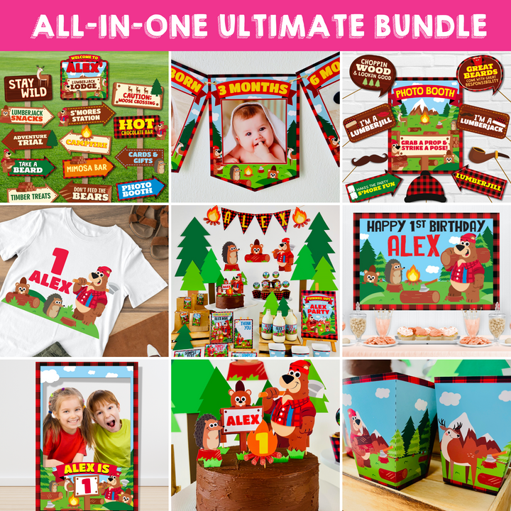 Lumberjack Party All In One Ultimate Bundle