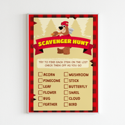 Lumberjack 'Scavenger Hunt' Poster