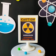 Mad Science Biohazard Sign
