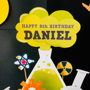 Mad Science Birthday Cake Topper