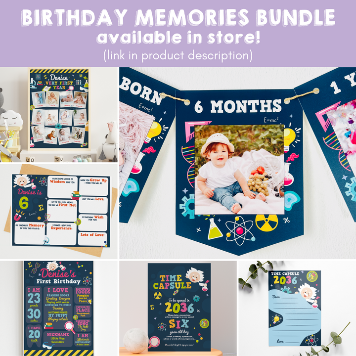 Mad Science Birthday Memories Bundle