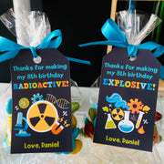 Mad Science Favor Tags