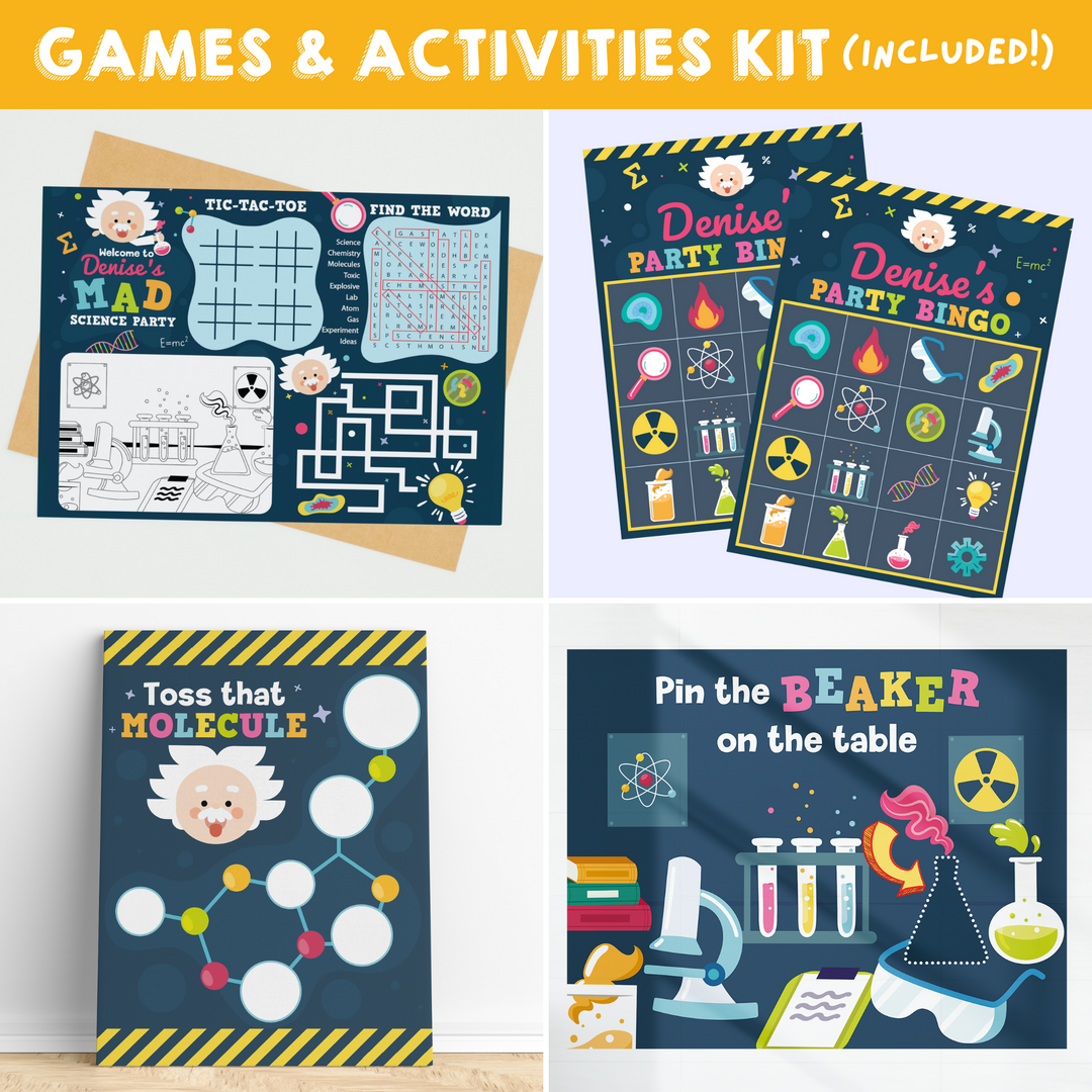 Mad Science Games and Activities Kit