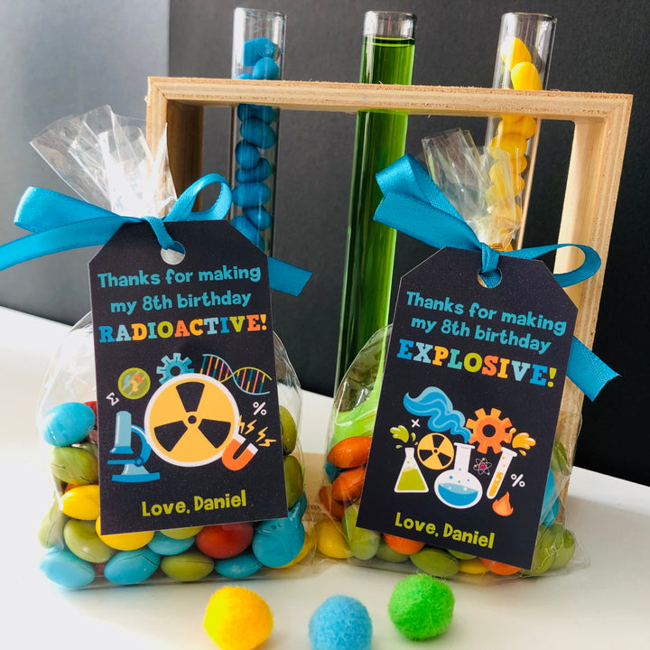Mad Science Gift Tags
