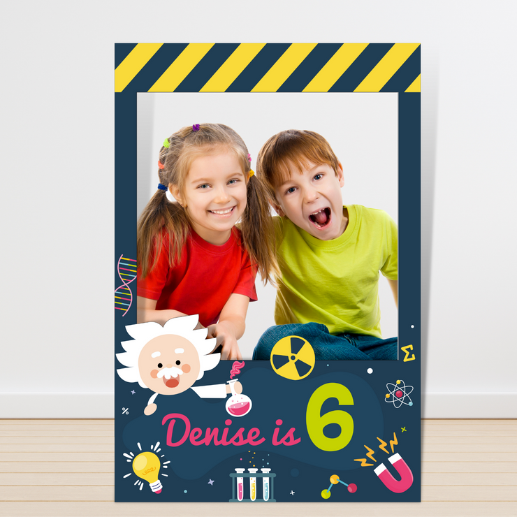 Mad Science Photo Booth Frame