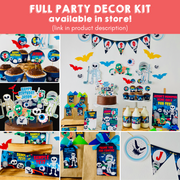 Monster Mini Golf Party Decorations Kit