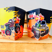 Monster Truck Party Favor Boxes
