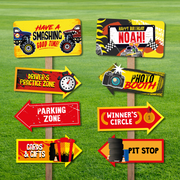 Monster Truck Party Signs