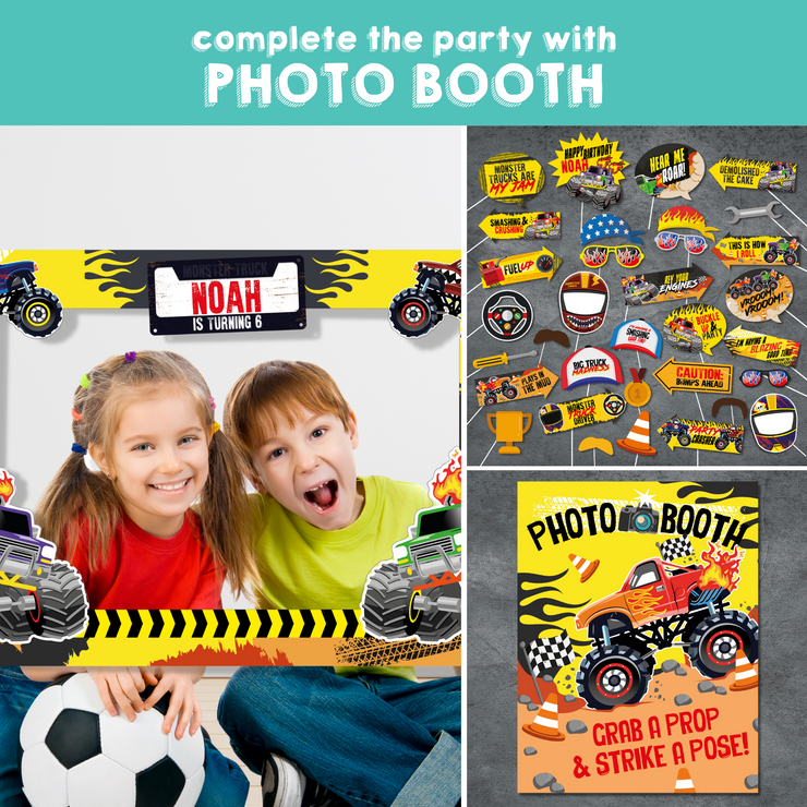 Monster Truck Photo Booth