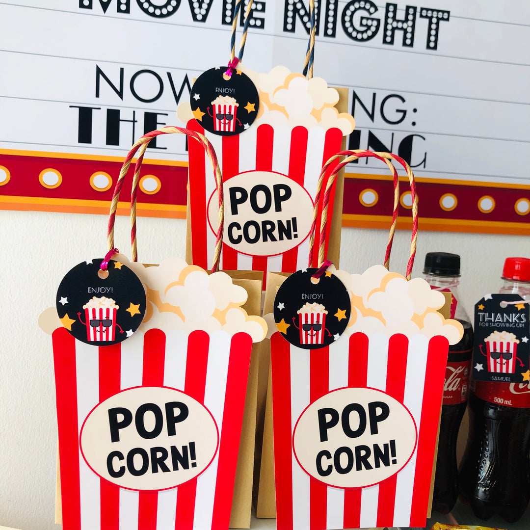 Movie Night Treat Bags