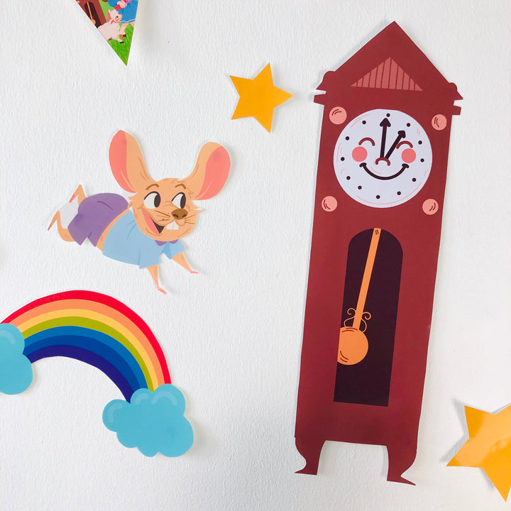 Nursery Rhyme Storybook Cut-out