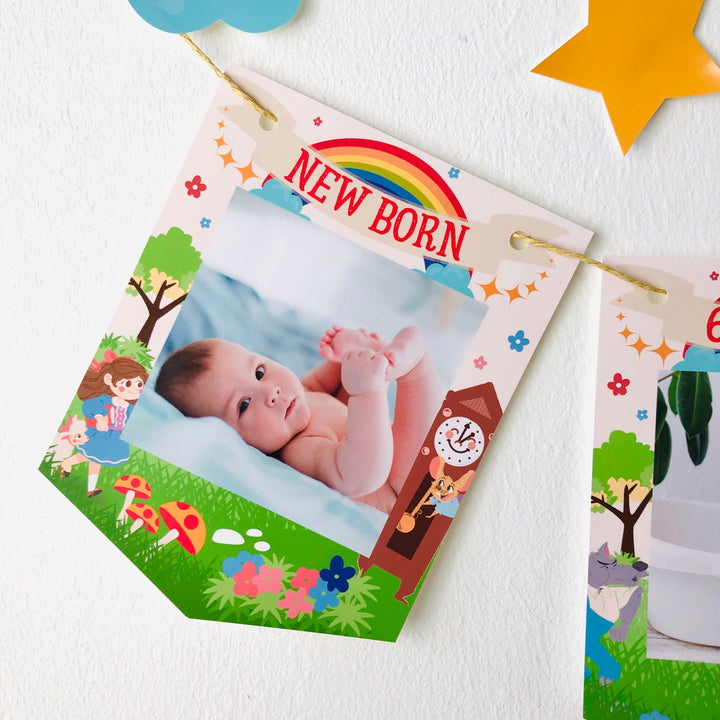 Nursery Rhyme Storybook Photo Banner