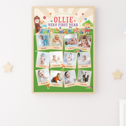 Nursery Rhyme Storybook Milestone Photo Board