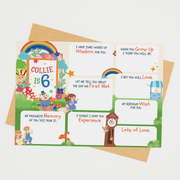 Nursery Rhyme Storybook Time Capsule Sheet