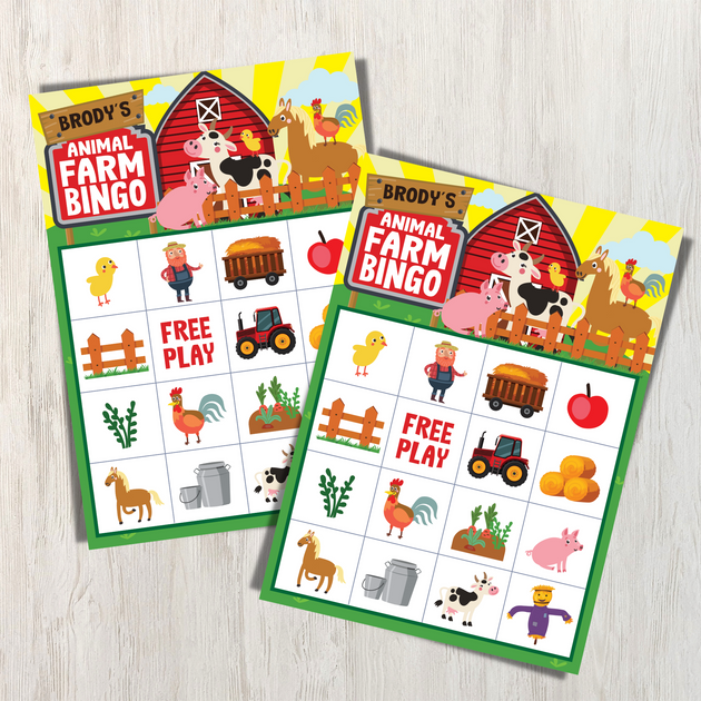 Old Macdonald Farm Party Games & Activities Kit | Pigsy Party – PigsyParty