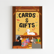 Old Macdonald Farm Poster 'Cards and Gifts'