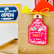 Pat A Cake Party Favor Tags