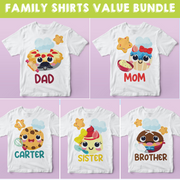 Pat a cake family shirts value bundle
