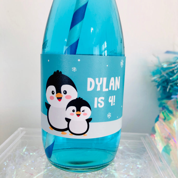 Penguin Bottle Sticker