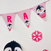Penguin Girl Tutu Cute Banner